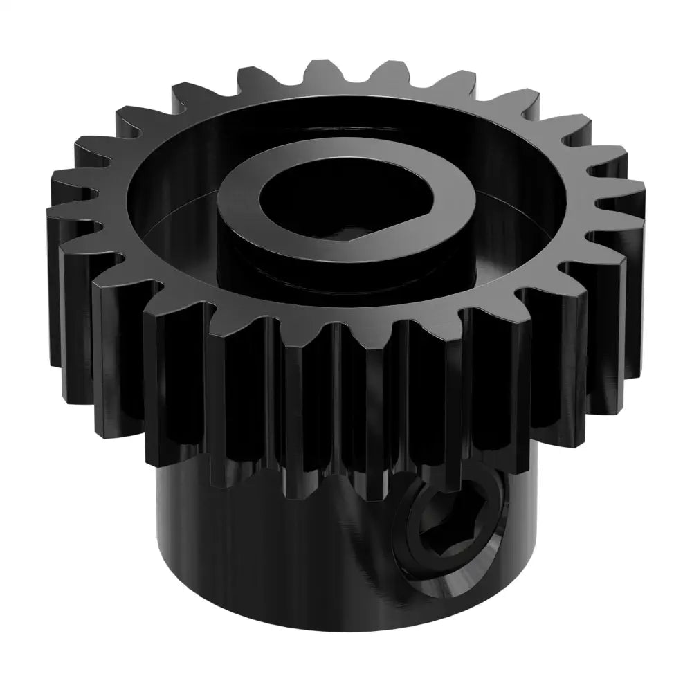 - ​​Pet toys under    yuanServoCity 2303 Series Steel, MOD 0.8 Pinion Gear (6mm D-Bore, 24 Tooth)