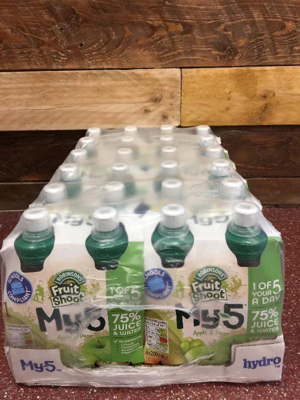 - Rabbit grass rack to prevent waste food box24x Robinsons Fruit Shoot My5 Apple and Pear 24x200ml