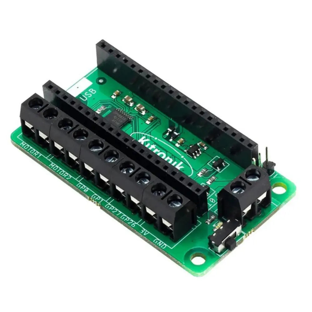 - Pet monitor with cameraKitronik Motor Driver Board for Raspberry Pi Pico