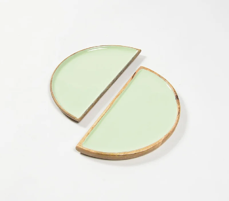 - Dog disposable foam shower gelHalf moon mint cheese boards (set of 2)