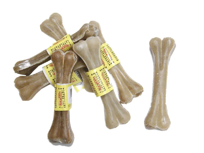  . **Health and Nutrition**  Burgham CattleRanch Pressed Rawhide Bone 6.5 in DD-6086