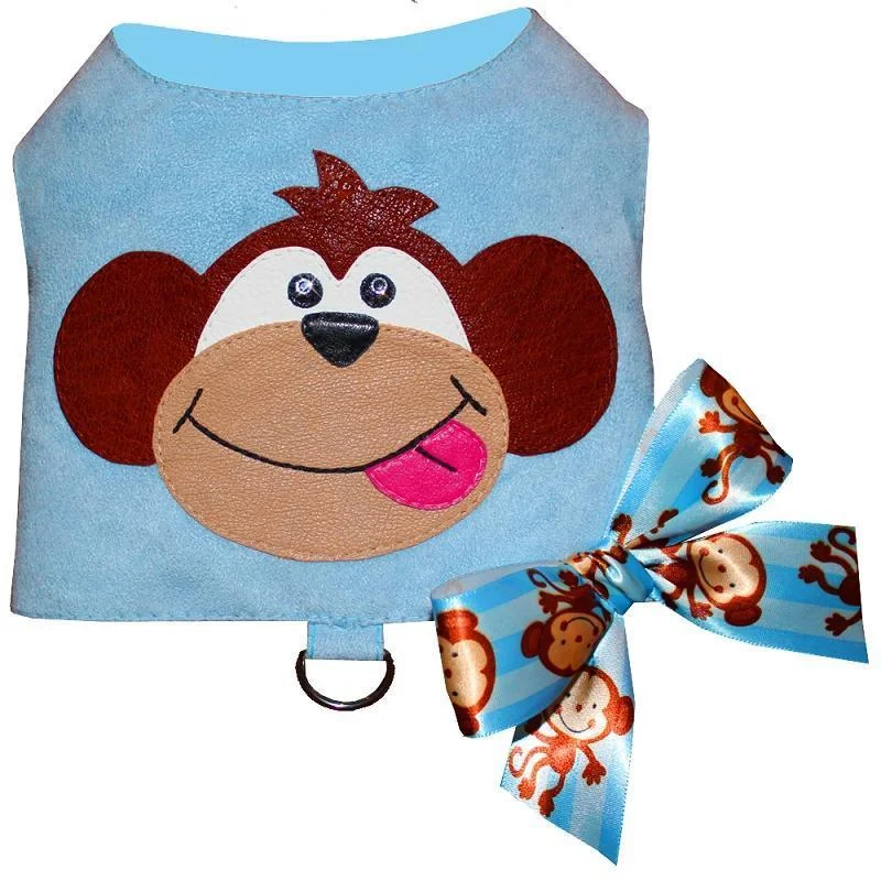 - Degradable pet feces bagMommy's Little Monkey Blue Dog Harness Vest