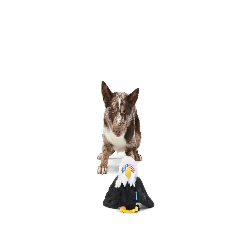 - Christmas pet Christmas clothingBARK Bold Eagle Fourth Of July American Plush Dog Toy - Christmas pet Christmas clothingBARK Bold Eagle Fourth Of July American Plush Dog Toy