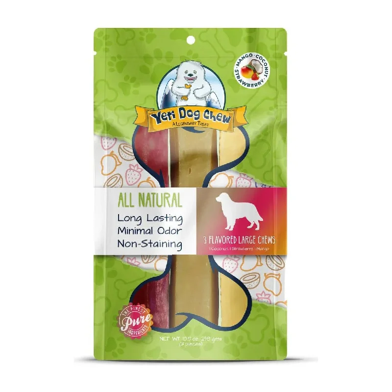- Pet vitamin complex nutrition tabletsYeti Dog Chews Himalayan Cheese Dog Treats Coconut/Strawberry/Mango Large 3 pk 10.5oz