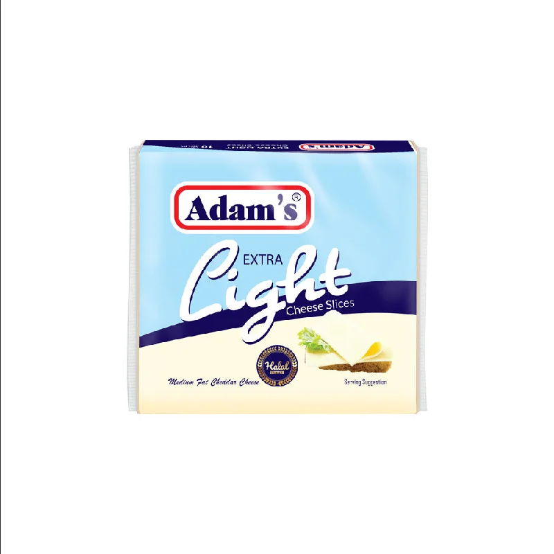 - ​​Pet toys under    yuanADAMS EXTRA LIGHT CHEESE 10 SLICES 200 GM