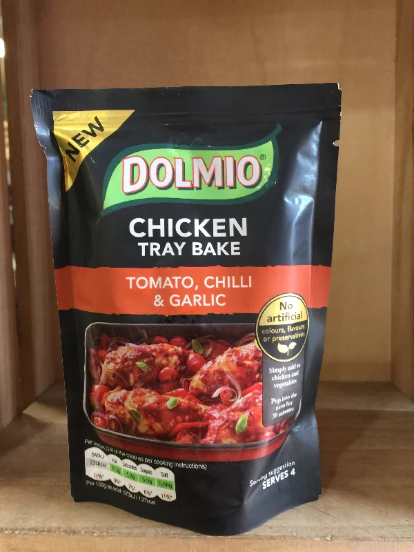 - Remote interactive pet feederDolmio Chicken Tray Bake Tomato & Chilli & Garlic 150g