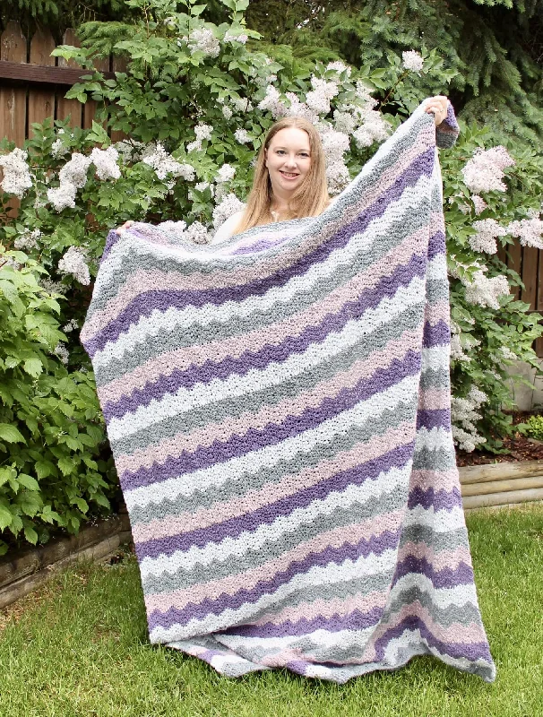 - Pet fence foldable indoorCrochet Kit - Lilac Blossom Blanket