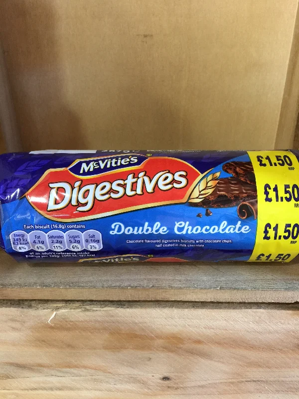 - ​​Pet toys under    yuanMcvities Digestives Double Chocolate 267g