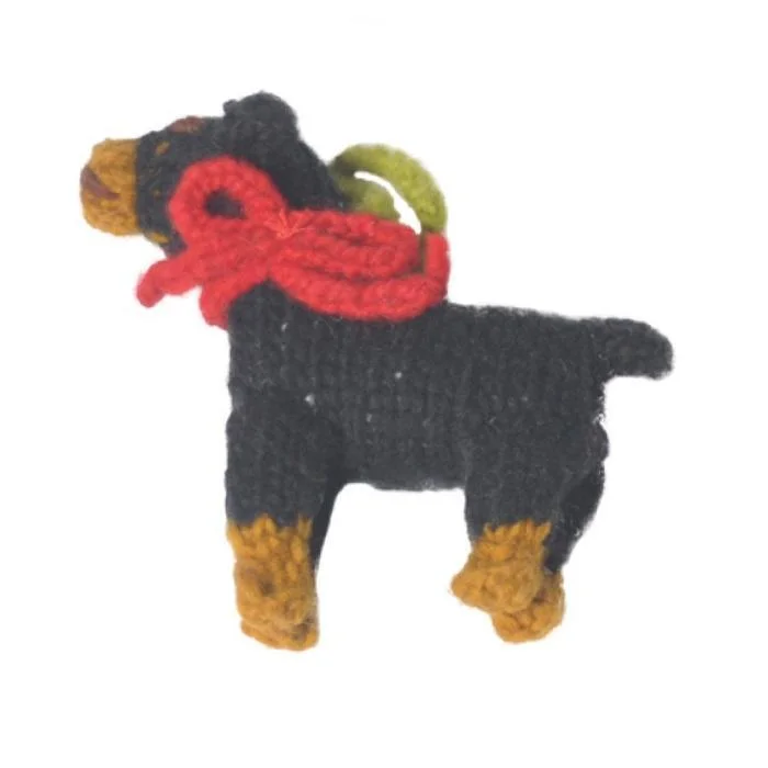 - Pet smart GPS locatorHand Knit Dog Ornament Rottweiler