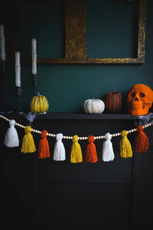 - Custom pet birthday cakeCandy Corn Tassel Garland (Craft)