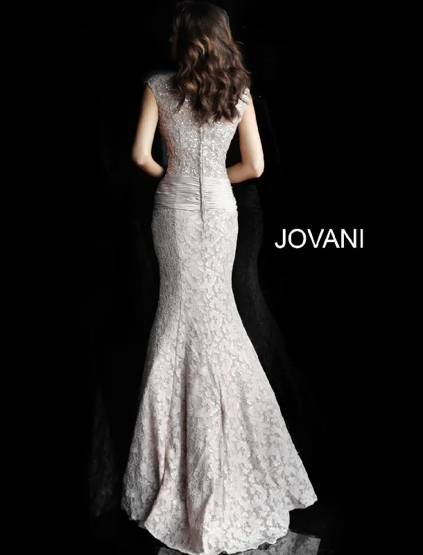 Jovani 61232 Embellished Long Mermaid Dress